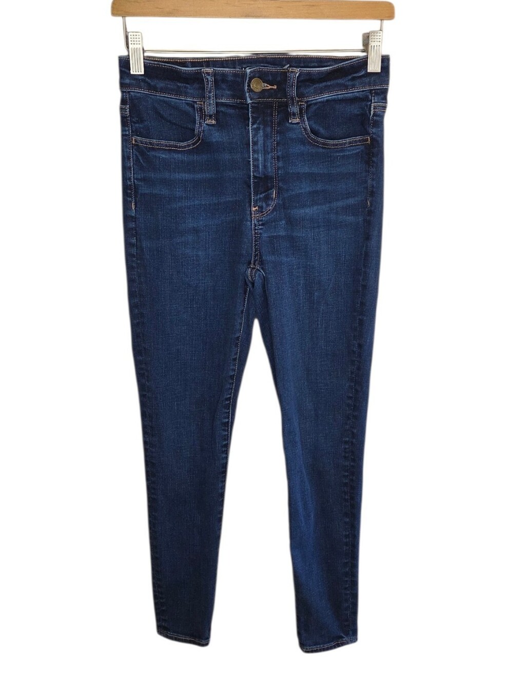 American Eagle Super Hi-Rise Jeggings Skinny Jeans Size 2 X-Short